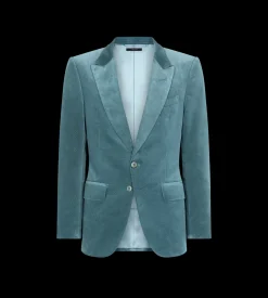 VELVET MICRO POLKA DOT JACKET