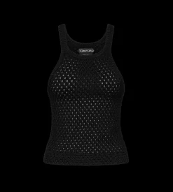 VEST WITH METAL T SHAPED SIGNATURE HARDWARE