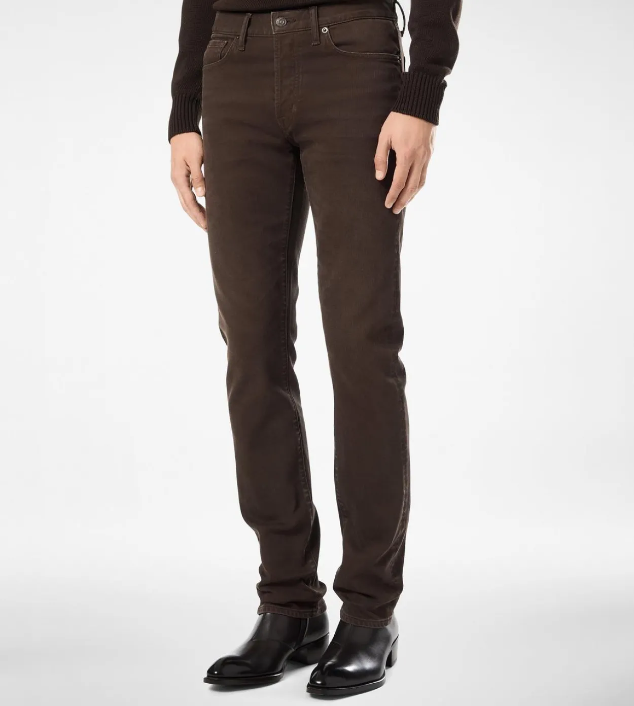 WESTERN CORD STRAIGHT FIT DENIM