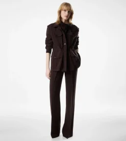 WOOL BLEND FIELD JACKET