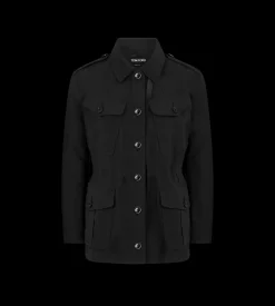 WOOL BLEND FIELD JACKET