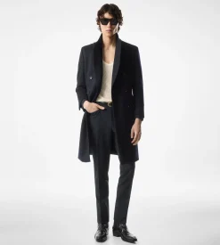 WOOL CASHMERE LIGHT TAILORED COAT