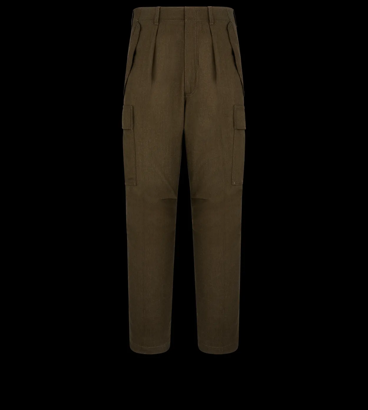 WOOL CASHMERE SILK REPS CARGO PANT
