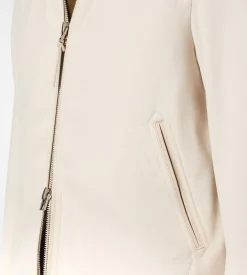 WOOL CASHMERE SILK REPS HARRINGTON