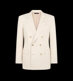 WOOL CASHMERE SILK REPS JACKET