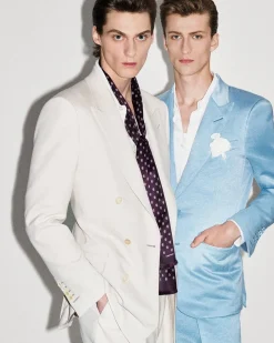 WOOL CASHMERE SILK REPS JACKET