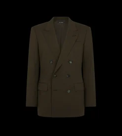WOOL CASHMERE SILK REPS JACKET