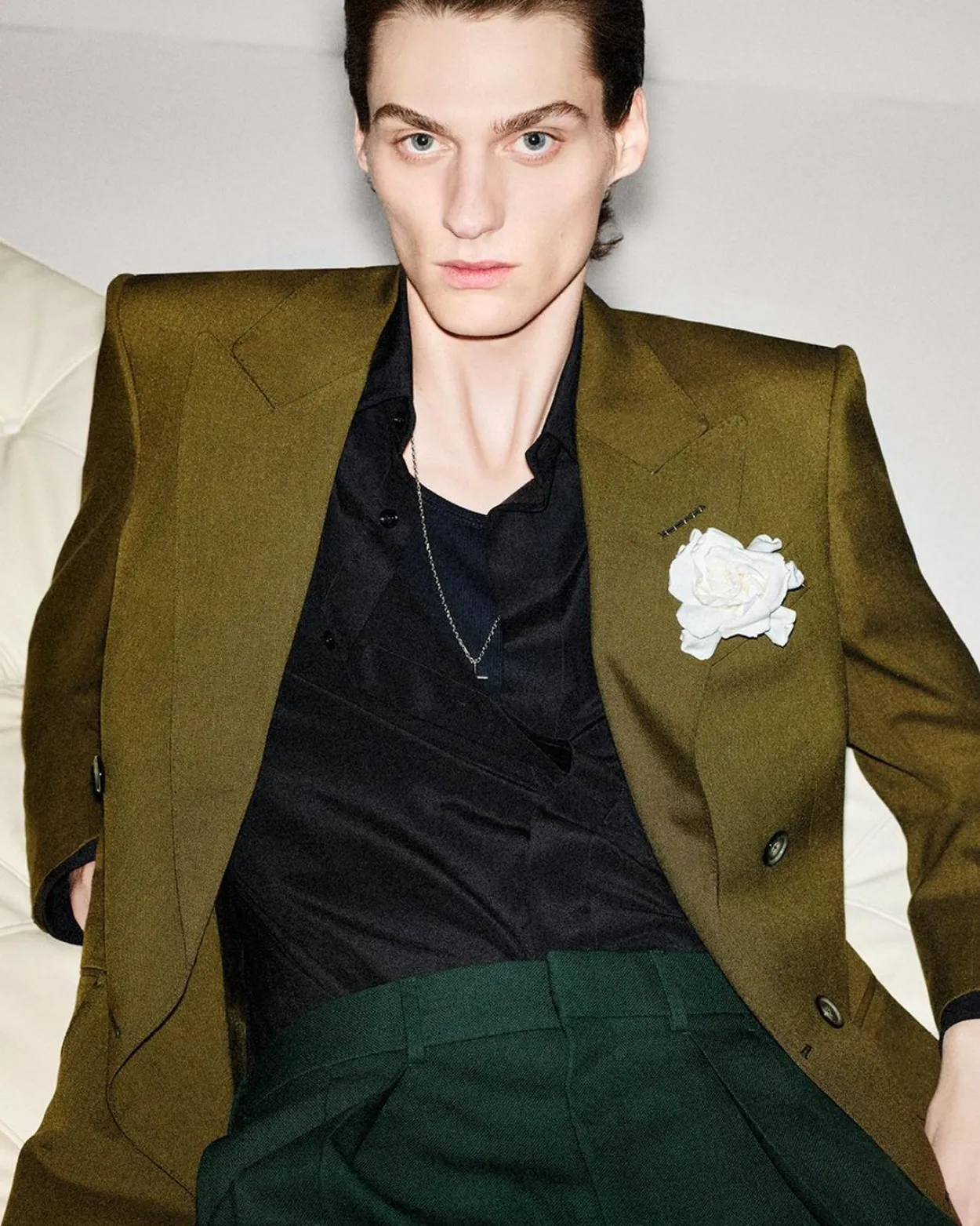 WOOL CASHMERE SILK REPS JACKET