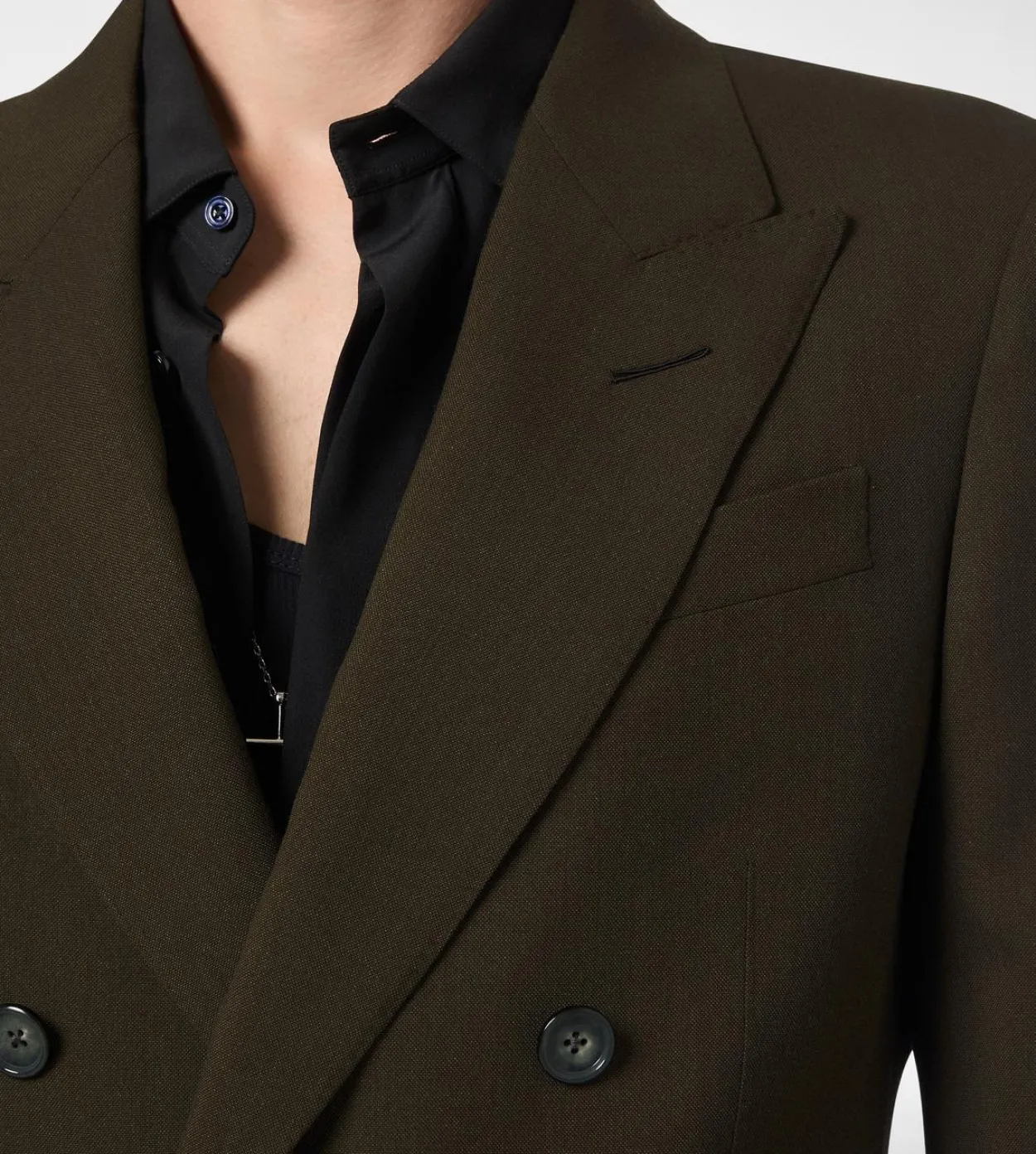 WOOL CASHMERE SILK REPS JACKET
