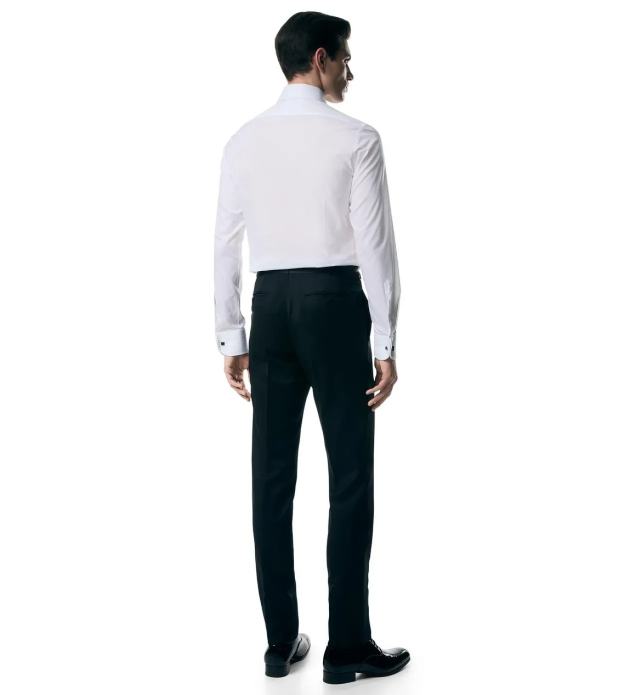 WOOL MOHAIR SHELTON TROUSER