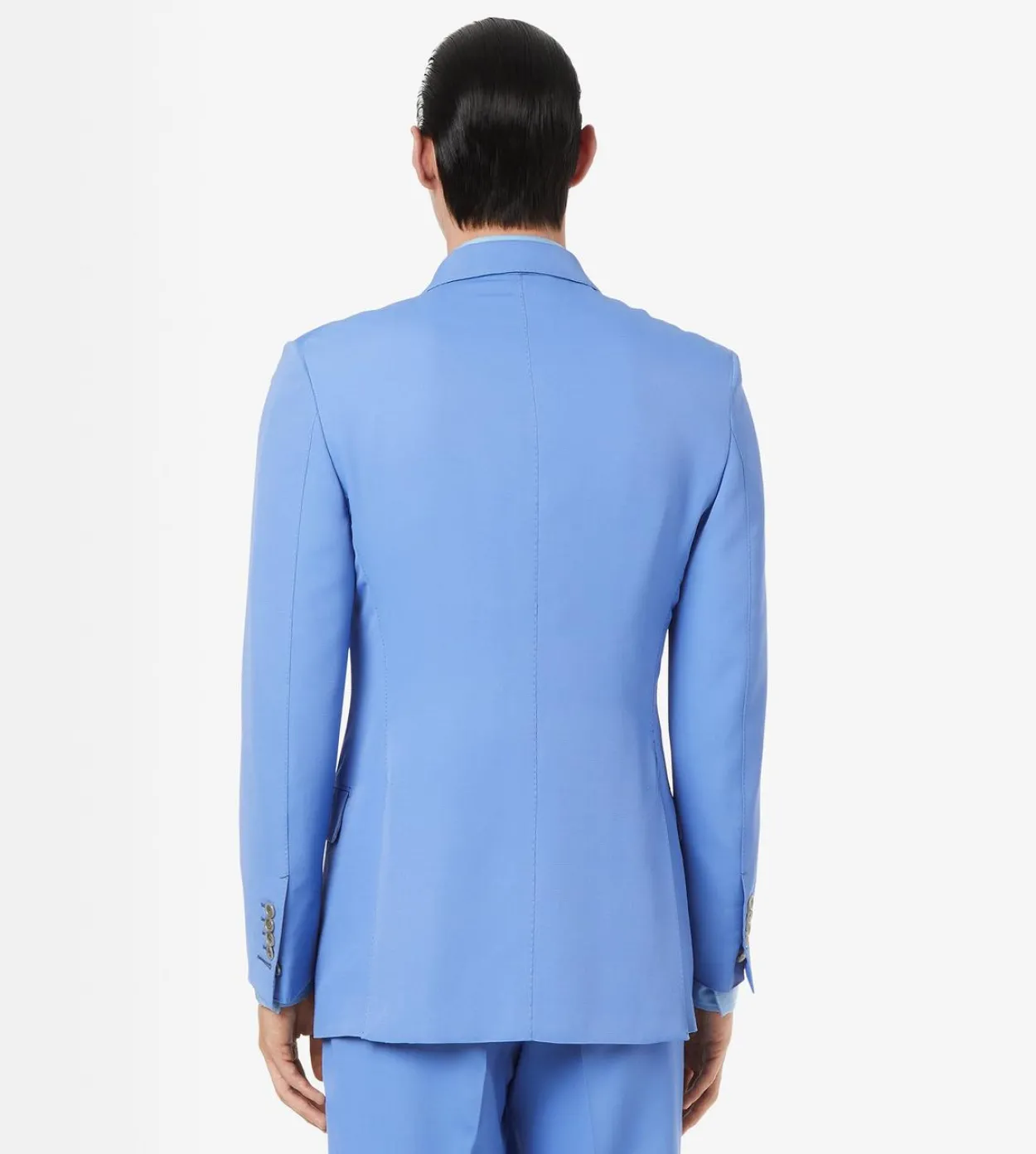 WOOL VISCOSE DOUBLE FAILLE JACKET