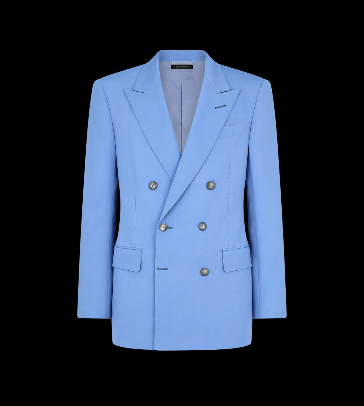 WOOL VISCOSE DOUBLE FAILLE JACKET