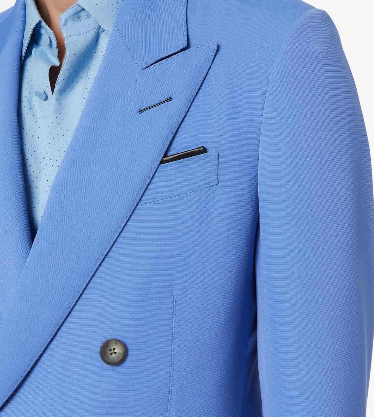 WOOL VISCOSE DOUBLE FAILLE JACKET